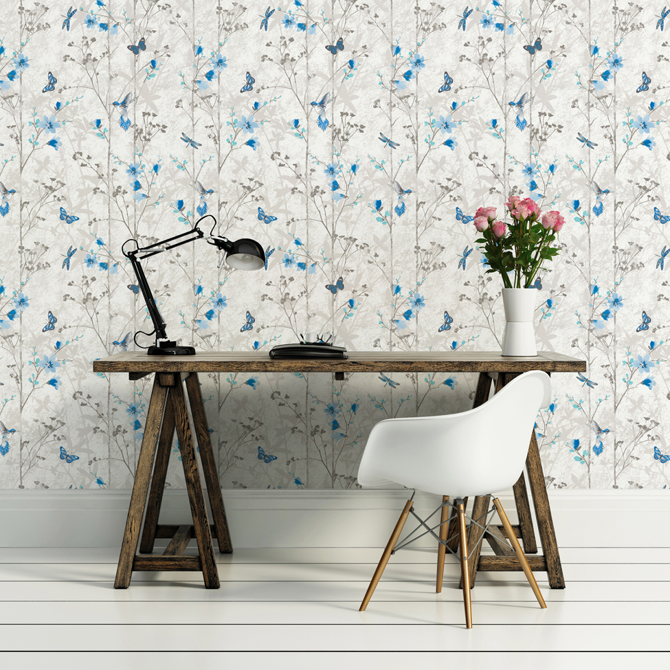 Floral Wallpaper Eden Muriva 1025 - Muriva