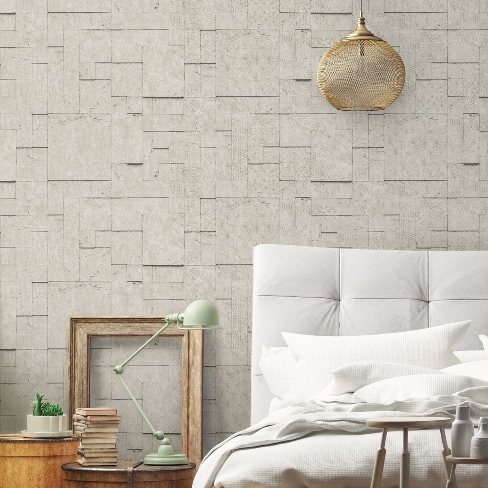 Mural Wallpaper Masonry Muriva L590 - Muriva