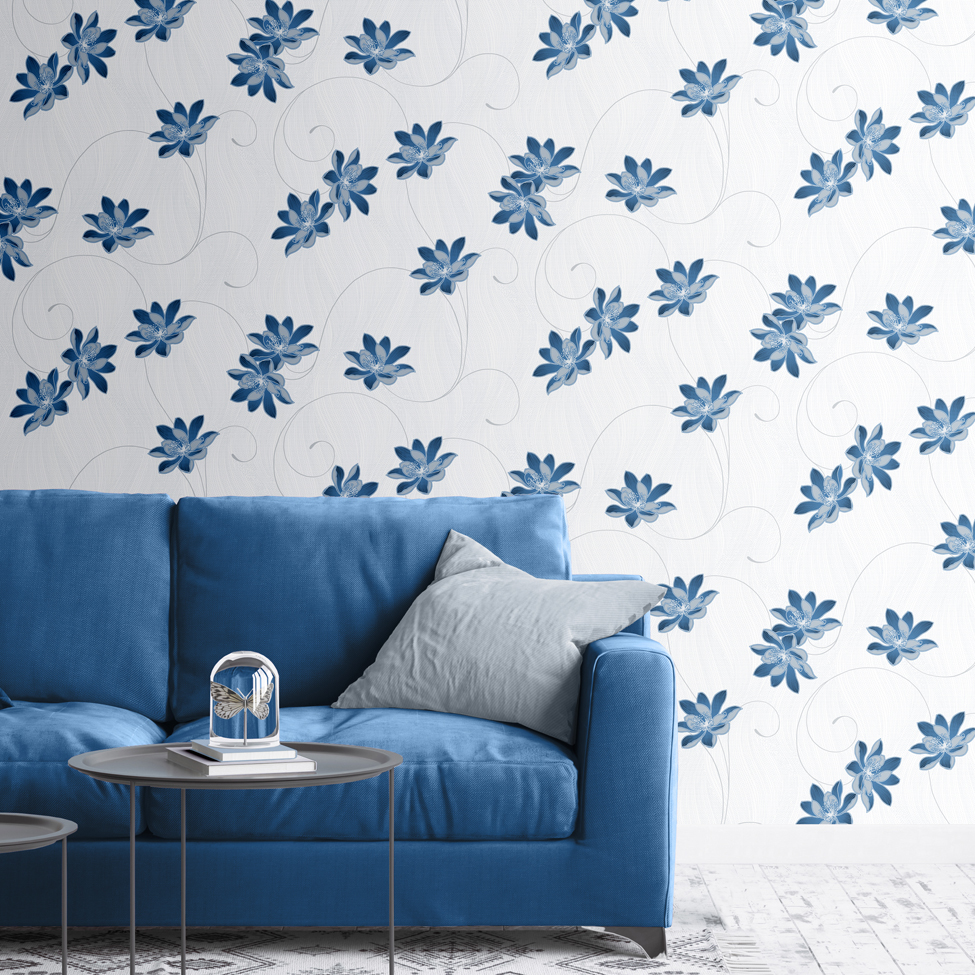 Floral Wallpaper Orla Floral Muriva 15310 - Muriva