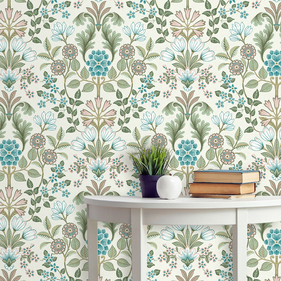 Floral Wallpaper Arcadia Muriva A414 Muriva