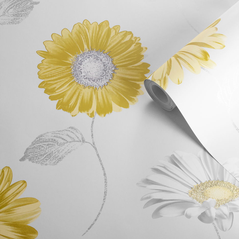 Floral Wallpaper Daisy Muriva 11150 Muriva