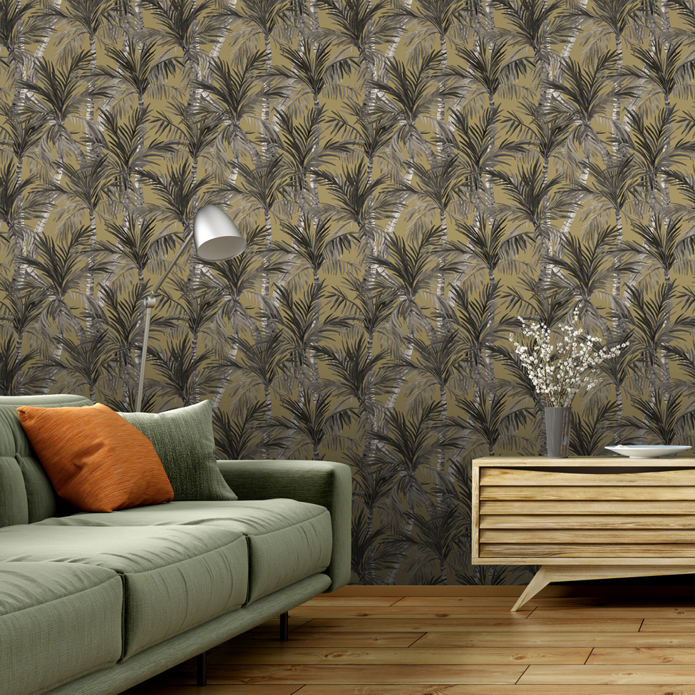 Modern Wallpaper Elias Tree M379 - Muriva